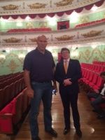 Николай Валуев посетил  наш театр